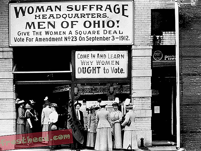 избирательное право женщин в штате Огайо
