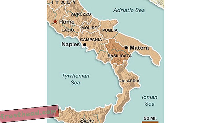 इटली का नक्शा