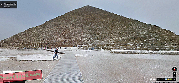 Google Street View מביא את הפירמידות של מצרים למחשב קרוב