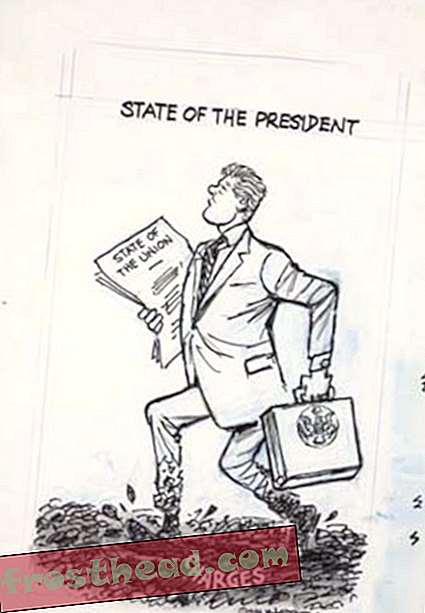 מאמרים, כתבות, בסמיתסוניאן, סביב הקניון - צוחק כיף אצל הנשיאים