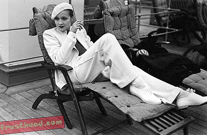 Klassikalise Hollywoodi staari Marlene Dietrichi teerajaja Androgyny