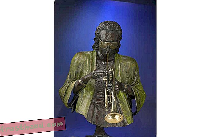Miles Davis, bronzeskulptur