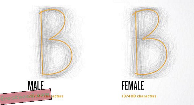 औसत पुरुष और महिला Bs (BIC)