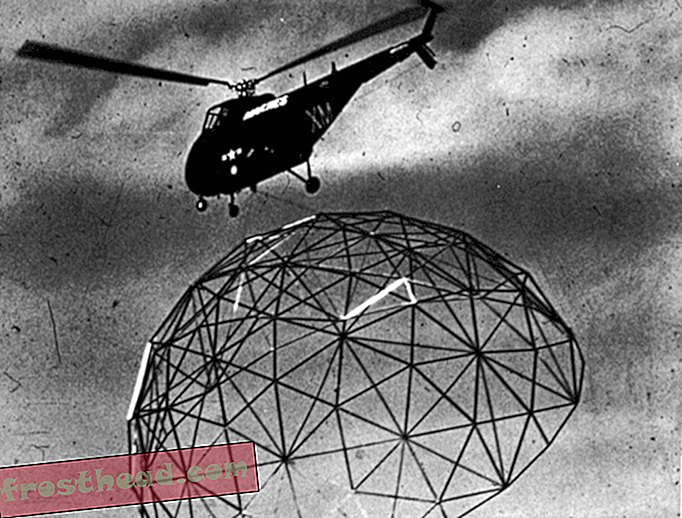 geodesic dome helicopter