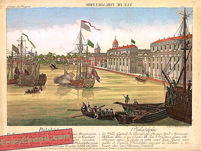 Euroopa graafikail polnud aimugi, millised kolooniaameerika linnad välja nägid, nii et nad lihtsalt tegid asju