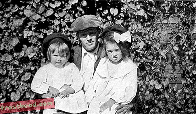 Jack London med døtre