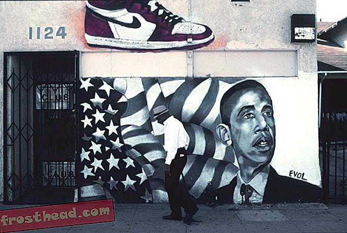 President Obama paljusid nägusid, nagu näha Ameerika seinamaalingutes