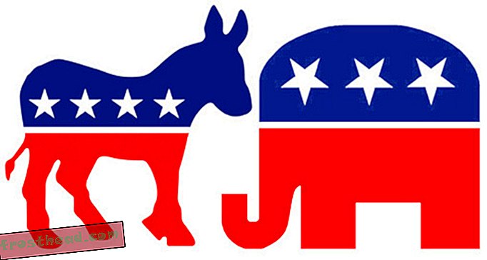 artikler, kunst og kultur, kunst og kultur, design, blogger, design dekodet - Politiske dyr: republikanske elefanter og demokratiske esler