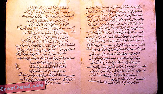 Et Abbasid manuskript av de tusen og en natt