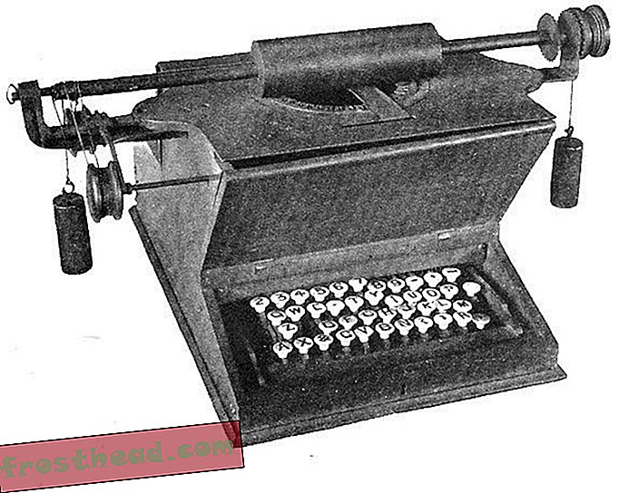 1873 के प्रोटोटाइप ने रेमिंगटन को तकनीक का प्रदर्शन किया
