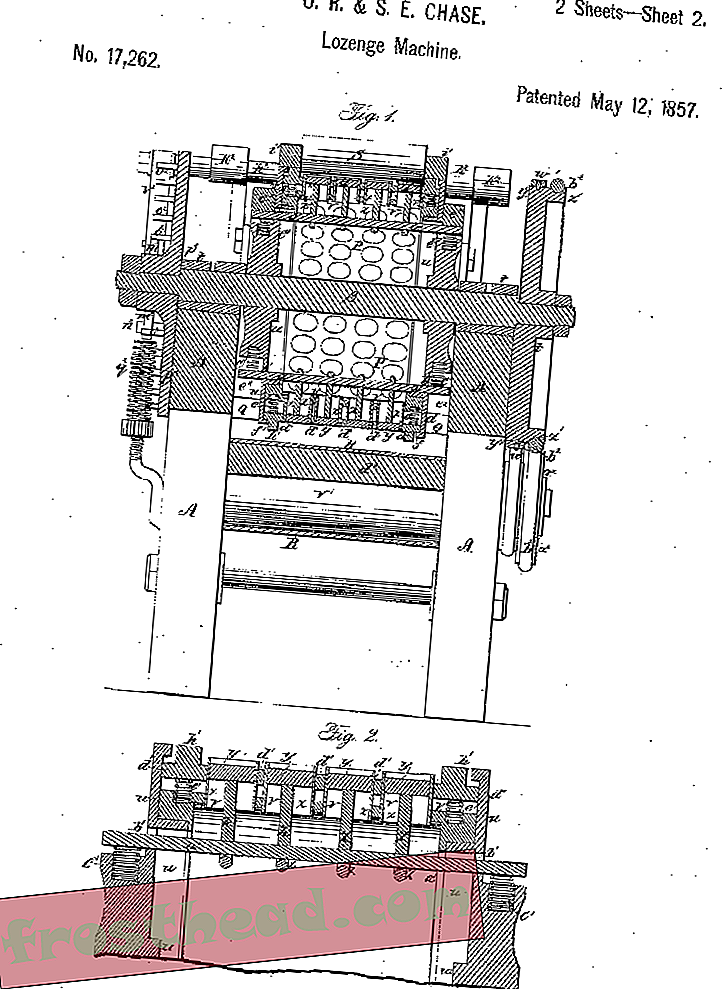 Lozenge machine patent.png