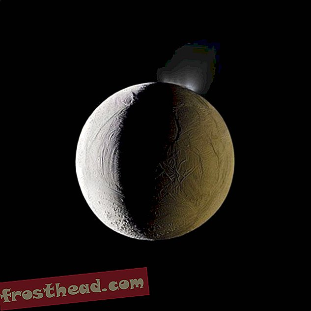 Encelado se ventila en el espacio