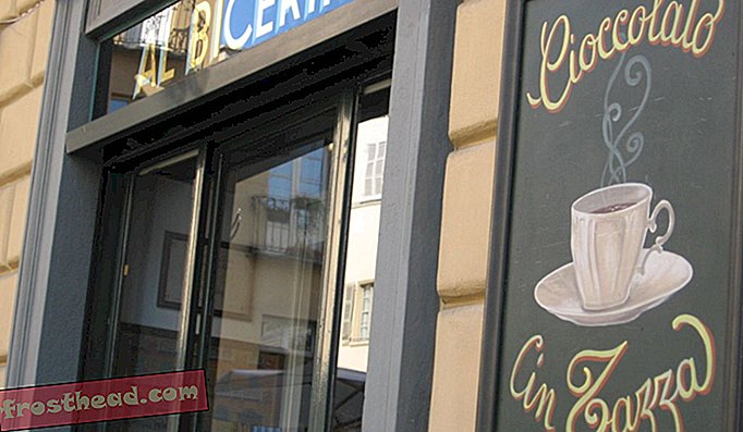 Caffè al Bicerinin ulkopinta Torinossa, Italiassa.
