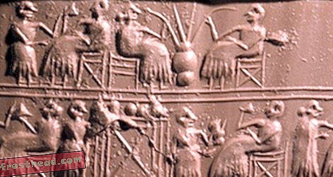 artiklid, kunst ja kultuur, toit, ajaveebid, toit ja mõtteviis - Lonks muistsest sumeri joomalaulust