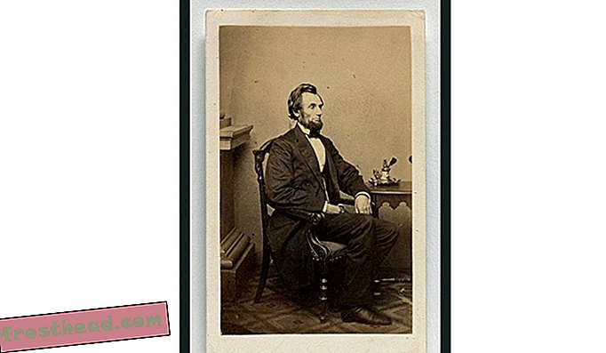 Abraham Lincoln di Alexander Gardner, 1861