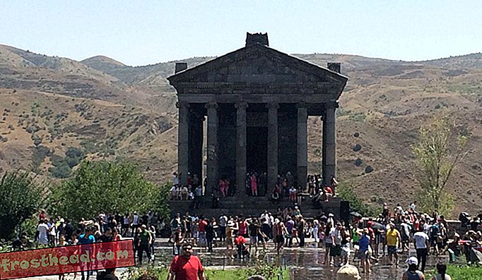 Punkt rozprysków w Armenii robi się mokry