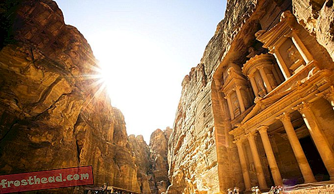 O tesouro de Petra, na Jordânia