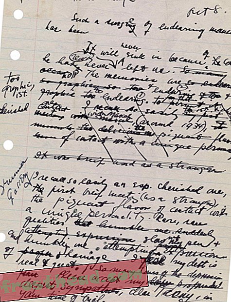 ジョセフ・コーネルの手紙、1968年10月8日および9日
