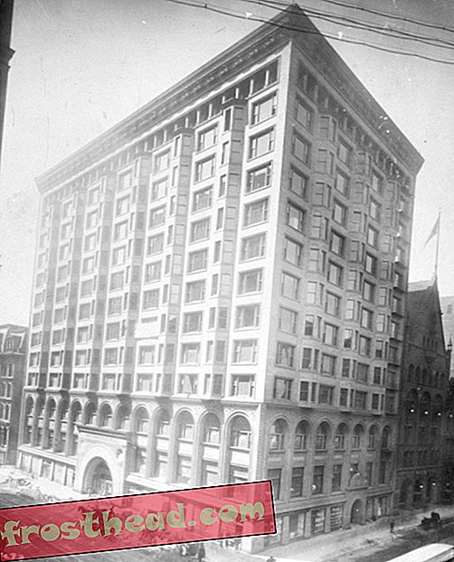 Gamle Chicago børsbygning, ca. 1894