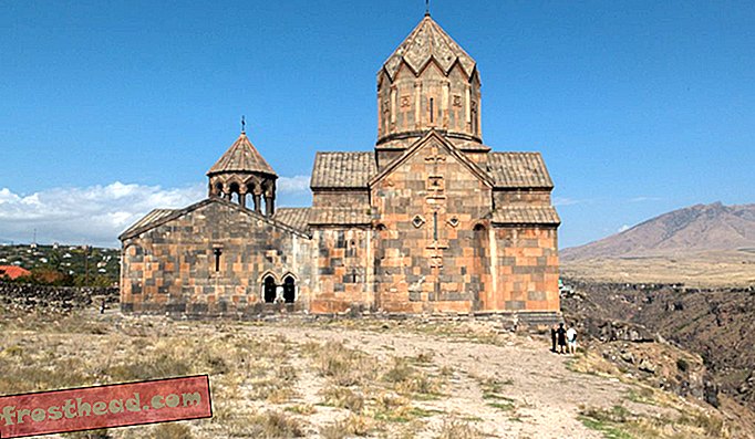 Restaureeritud Jaani klooster, tuntud ka kui Hovhannavank.