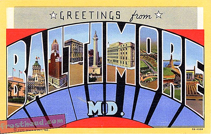 Carte poștală Baltimore