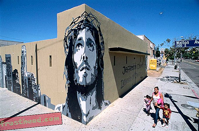 תשוקתו של ישו, כפי שניתן לראות בציורי קיר ברחבי אמריקה