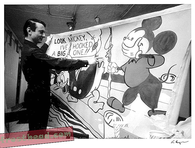 Olha Mickey, Lichtenstein