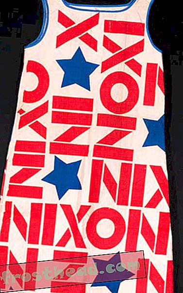 Abito di carta Nixon, 1968.