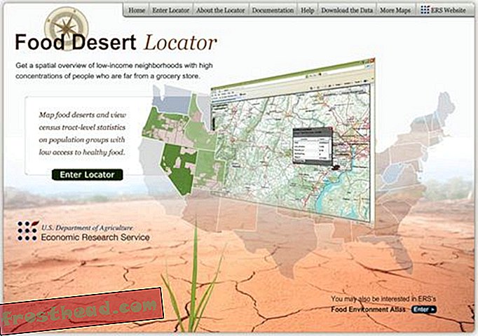статии, изкуства и култура, храна, блогове, храна и мислене - Нови инструменти Карти Хранителни пустини в САЩ