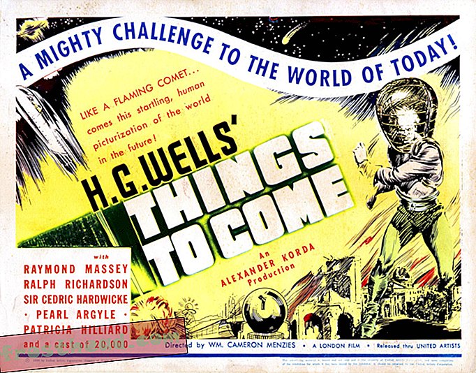 Mnoho futuristických předpovědí HG Wells, které vyšly najevo