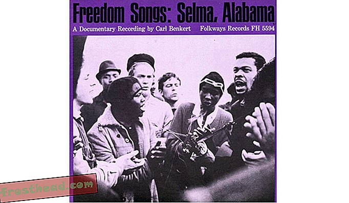 Слушайте песните за свободата, записани преди 50 години през март От Селма до Монтгомъри-статии, изкуство и култура, музика и филм, в ковачницата, от колекциите, история, ни здрасти