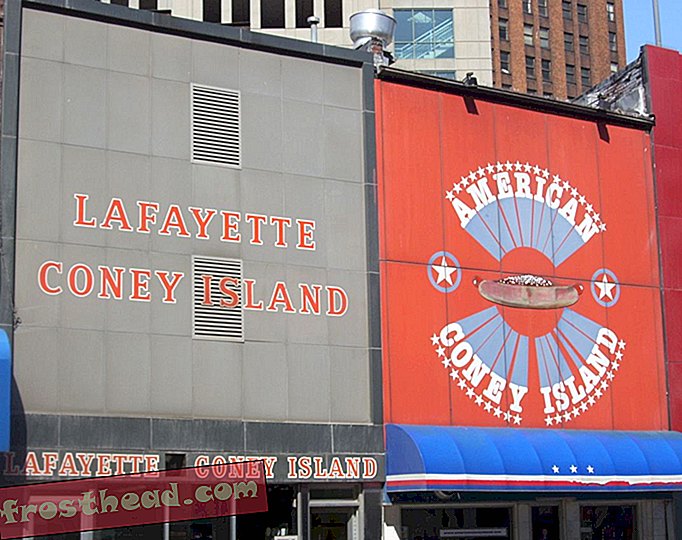 Izvor hrenovke Coney Island je edinstvena ameriška zgodba