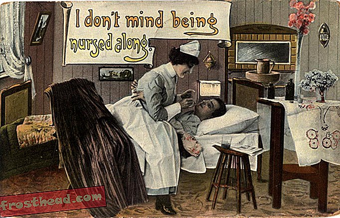 L'évolution du stéréotype infirmier via des cartes postales: de l'alcool au saint en passant par Sexpot et le professionnel de la santé moderne