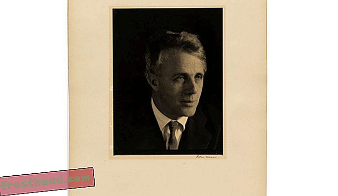 Robert Frost por Doris Ulmann, platinum print, 1929.