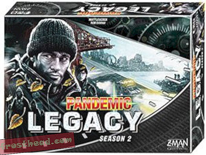 Preview thumbnail for 'Fantasy Flight Games Pandemic: Legacy Season 2 (Black Edition) Board Games