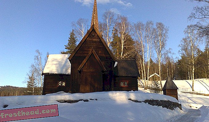Stavkirke Maiillegenis Lillehammeris
