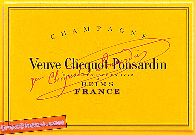 Veuve Clicquot етикет