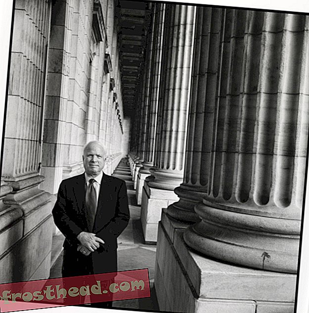 Das Porträt, das die entscheidenden Merkmale von John McCains Leben und Karriere festhält