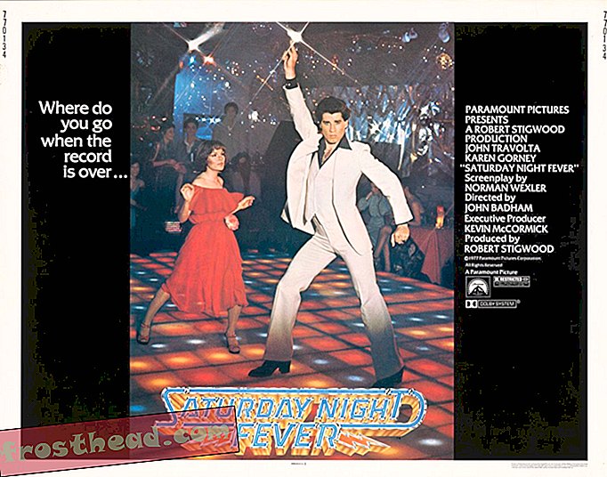 чланци, уметност и култура, музика и филм, на смитхсониан-у, из збирки, историје, здраво - Распад хит Јохна Траволте био је америчка најбоља плесна забава
