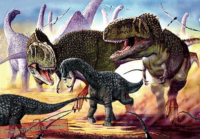 Os dinossauros predadores gigantes comeram ossos?
