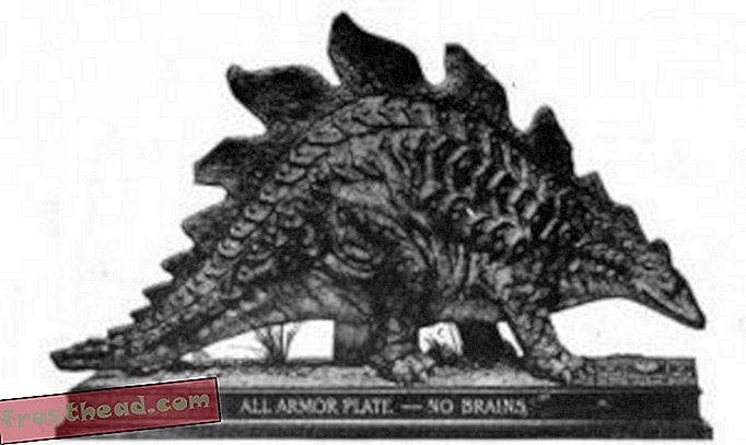 статии, блогове, проследяване на динозаври, наука, динозаври - Джинго Динозавърът - талисман от Първата световна война