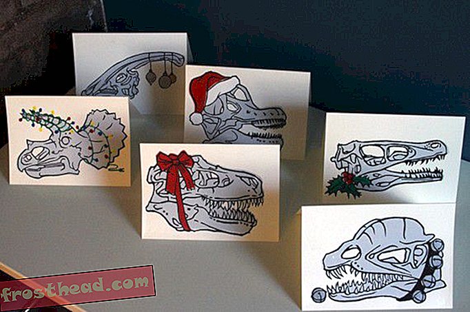 artikkelit, blogit, dinosaurusseuranta, tiede, dinosaurukset - Sano ”Hyvää joulua!” Dinosauruksen avulla