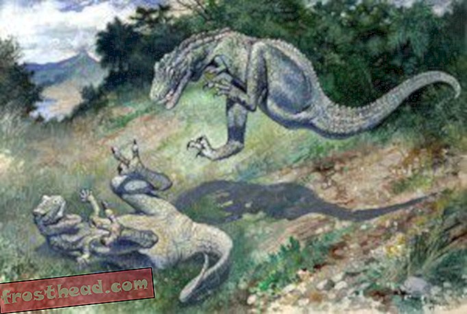 Restauration d'un dinosaure du New Jersey
