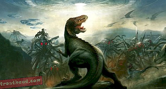Artikel, Blogs, Dinosaurier-Tracking, Wissenschaft, Dinosaurier - Runde 1 des Throwdowns Dinosaurs vs Aliens