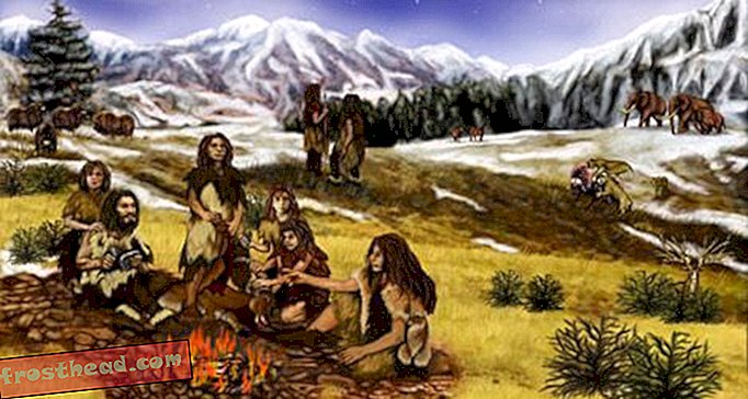 články, blogy, lov hominidů, věda, lidské chování - Neandrtálci: Vyrobeno pro horolezectví?