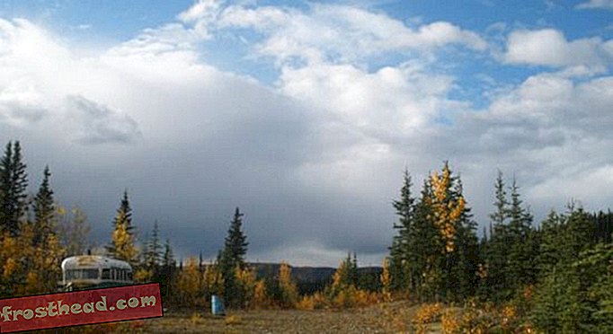 Der Stadtbus von Fairbanks, in dem Chris McCandless 1992 verhungerte, ist zu einer Touristenattraktion geworden.