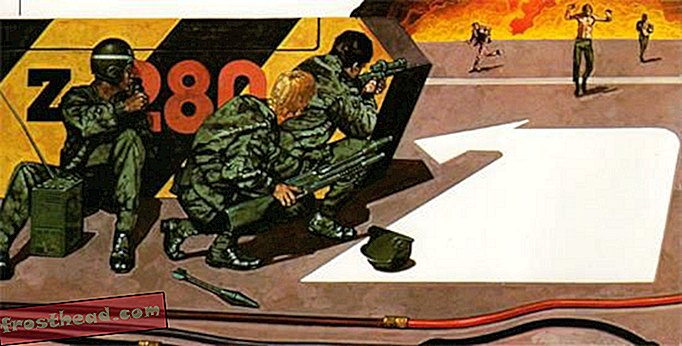 "Eine Armee der Zukunft befasst sich mit Terroristen, die einen Flughafen übernehmen" (1981)