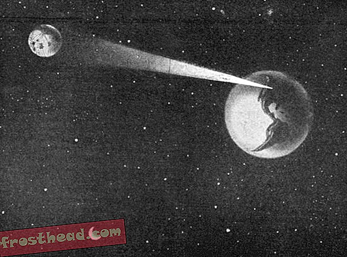 Jorden blinker en melding til Mars (1919)