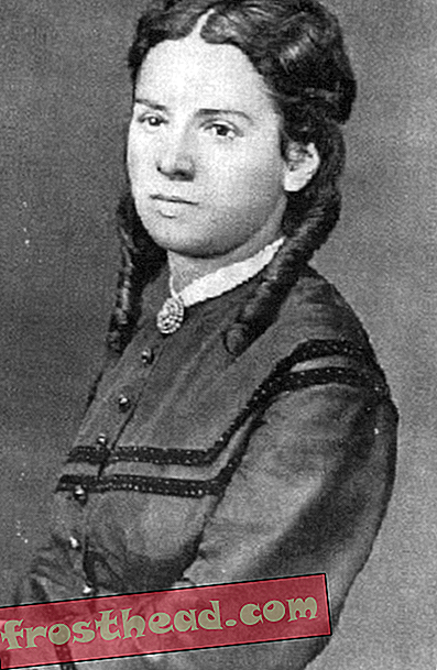Jenny Marks - neé Jenny von Westphalen, członek arystokracji Prus - w 1844 roku.