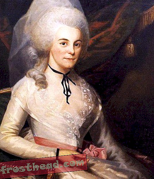 Elizabeth Hamilton, 1787. New Yorkin kaupungin museo